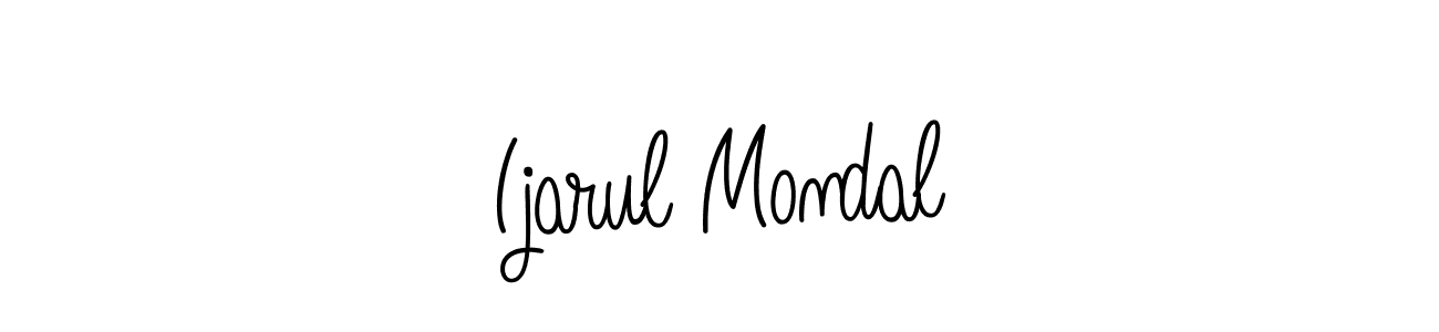 How to make Ijarul Mondal signature? Angelique-Rose-font-FFP is a professional autograph style. Create handwritten signature for Ijarul Mondal name. Ijarul Mondal signature style 5 images and pictures png