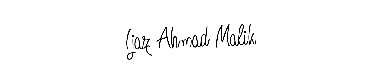 Angelique-Rose-font-FFP is a professional signature style that is perfect for those who want to add a touch of class to their signature. It is also a great choice for those who want to make their signature more unique. Get Ijaz Ahmad Malik name to fancy signature for free. Ijaz Ahmad Malik signature style 5 images and pictures png