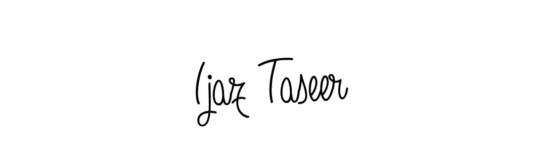 This is the best signature style for the Ijaz Taseer name. Also you like these signature font (Angelique-Rose-font-FFP). Mix name signature. Ijaz Taseer signature style 5 images and pictures png