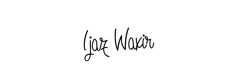 if you are searching for the best signature style for your name Ijaz Waxir. so please give up your signature search. here we have designed multiple signature styles  using Angelique-Rose-font-FFP. Ijaz Waxir signature style 5 images and pictures png