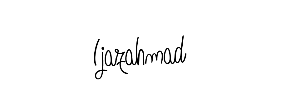 Angelique-Rose-font-FFP is a professional signature style that is perfect for those who want to add a touch of class to their signature. It is also a great choice for those who want to make their signature more unique. Get Ijazahmad name to fancy signature for free. Ijazahmad signature style 5 images and pictures png