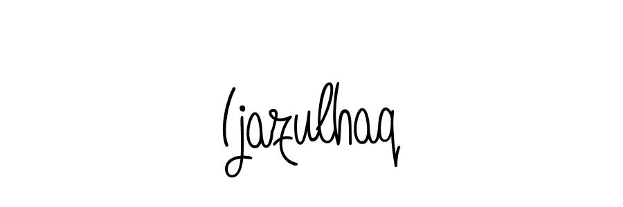 Design your own signature with our free online signature maker. With this signature software, you can create a handwritten (Angelique-Rose-font-FFP) signature for name Ijazulhaq. Ijazulhaq signature style 5 images and pictures png