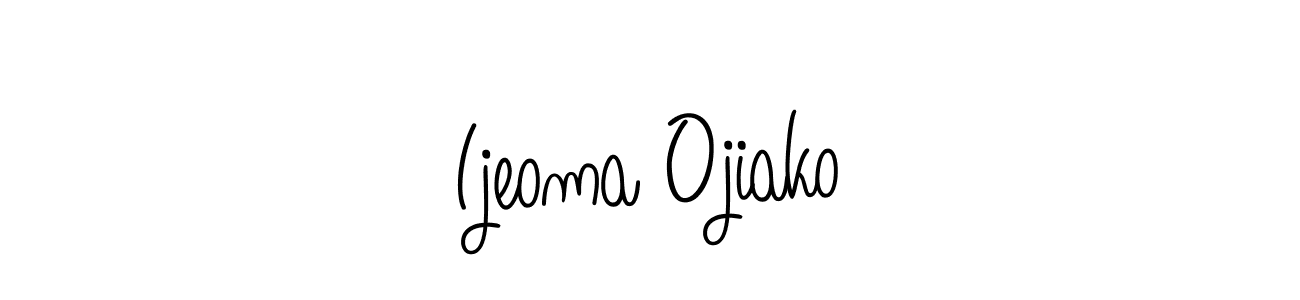 Similarly Angelique-Rose-font-FFP is the best handwritten signature design. Signature creator online .You can use it as an online autograph creator for name Ijeoma Ojiako. Ijeoma Ojiako signature style 5 images and pictures png