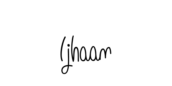 Create a beautiful signature design for name Ijhaan. With this signature (Angelique-Rose-font-FFP) fonts, you can make a handwritten signature for free. Ijhaan signature style 5 images and pictures png