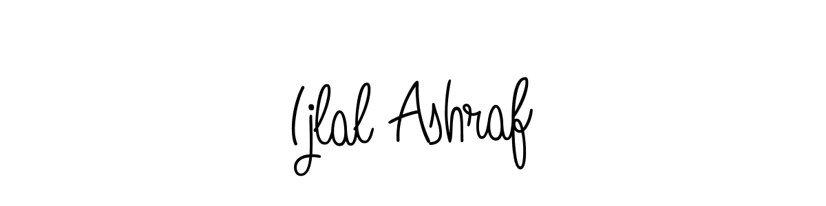 if you are searching for the best signature style for your name Ijlal Ashraf. so please give up your signature search. here we have designed multiple signature styles  using Angelique-Rose-font-FFP. Ijlal Ashraf signature style 5 images and pictures png