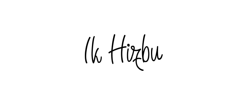 Check out images of Autograph of Ik Hizbu name. Actor Ik Hizbu Signature Style. Angelique-Rose-font-FFP is a professional sign style online. Ik Hizbu signature style 5 images and pictures png
