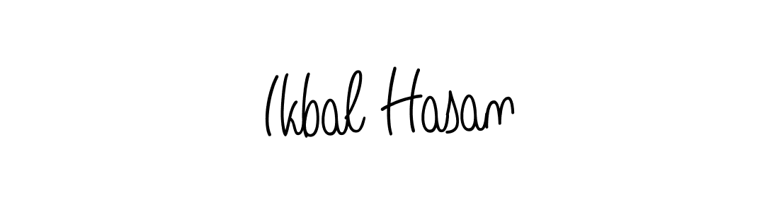Create a beautiful signature design for name Ikbal Hasan. With this signature (Angelique-Rose-font-FFP) fonts, you can make a handwritten signature for free. Ikbal Hasan signature style 5 images and pictures png