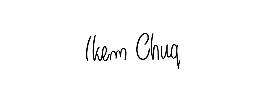 Similarly Angelique-Rose-font-FFP is the best handwritten signature design. Signature creator online .You can use it as an online autograph creator for name Ikem Chuq. Ikem Chuq signature style 5 images and pictures png