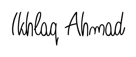 You can use this online signature creator to create a handwritten signature for the name Ikhlaq Ahmad. This is the best online autograph maker. Ikhlaq Ahmad signature style 5 images and pictures png