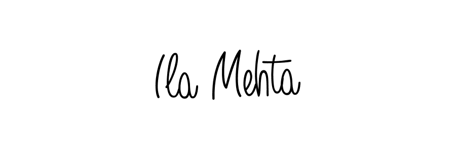 How to Draw Ila Mehta signature style? Angelique-Rose-font-FFP is a latest design signature styles for name Ila Mehta. Ila Mehta signature style 5 images and pictures png