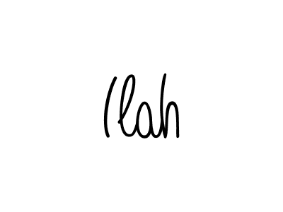 Here are the top 10 professional signature styles for the name Ilah. These are the best autograph styles you can use for your name. Ilah signature style 5 images and pictures png