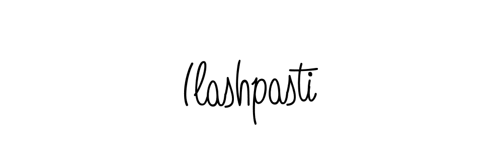 Design your own signature with our free online signature maker. With this signature software, you can create a handwritten (Angelique-Rose-font-FFP) signature for name Ilashpasti. Ilashpasti signature style 5 images and pictures png