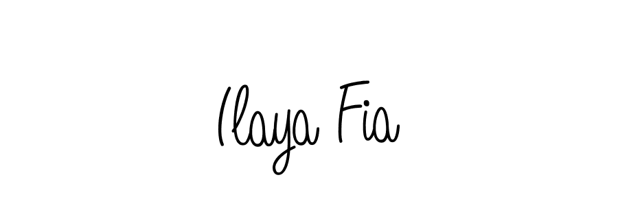 Angelique-Rose-font-FFP is a professional signature style that is perfect for those who want to add a touch of class to their signature. It is also a great choice for those who want to make their signature more unique. Get Ilaya Fia name to fancy signature for free. Ilaya Fia signature style 5 images and pictures png