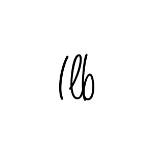 Angelique-Rose-font-FFP is a professional signature style that is perfect for those who want to add a touch of class to their signature. It is also a great choice for those who want to make their signature more unique. Get Ilb name to fancy signature for free. Ilb signature style 5 images and pictures png