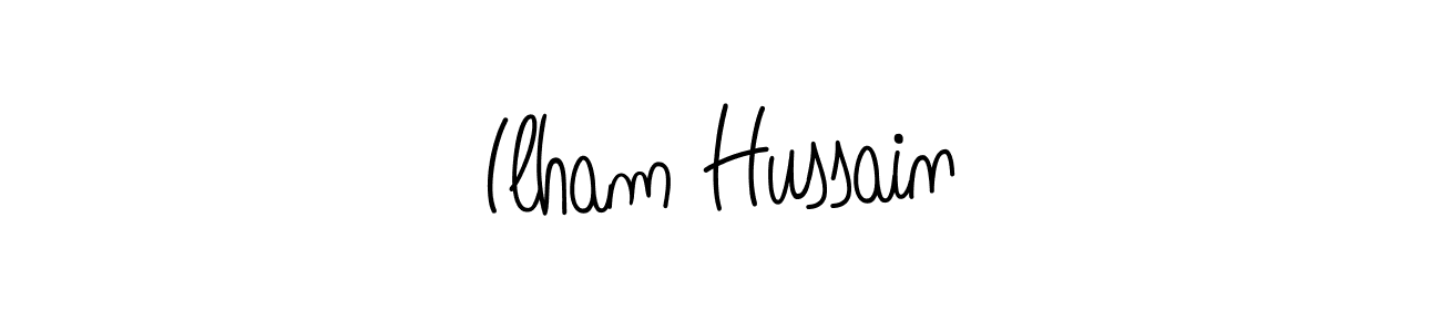 Here are the top 10 professional signature styles for the name Ilham Hussain. These are the best autograph styles you can use for your name. Ilham Hussain signature style 5 images and pictures png