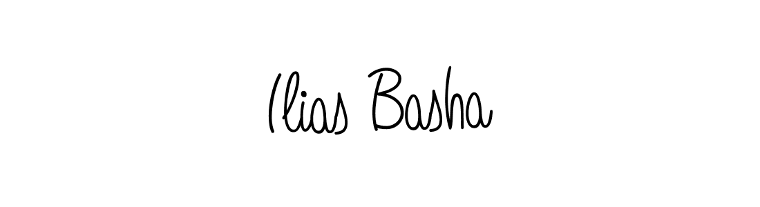 The best way (Angelique-Rose-font-FFP) to make a short signature is to pick only two or three words in your name. The name Ilias Basha include a total of six letters. For converting this name. Ilias Basha signature style 5 images and pictures png