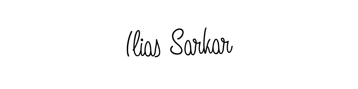 Also we have Ilias Sarkar name is the best signature style. Create professional handwritten signature collection using Angelique-Rose-font-FFP autograph style. Ilias Sarkar signature style 5 images and pictures png