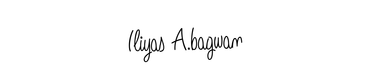 Here are the top 10 professional signature styles for the name Iliyas A.bagwan. These are the best autograph styles you can use for your name. Iliyas A.bagwan signature style 5 images and pictures png