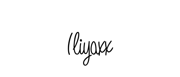 Best and Professional Signature Style for Iliyaxx. Angelique-Rose-font-FFP Best Signature Style Collection. Iliyaxx signature style 5 images and pictures png