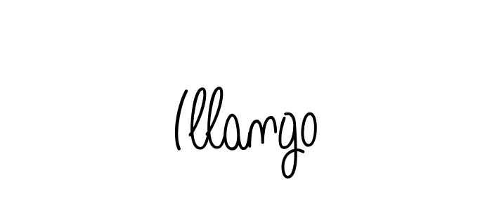 if you are searching for the best signature style for your name Illango. so please give up your signature search. here we have designed multiple signature styles  using Angelique-Rose-font-FFP. Illango signature style 5 images and pictures png