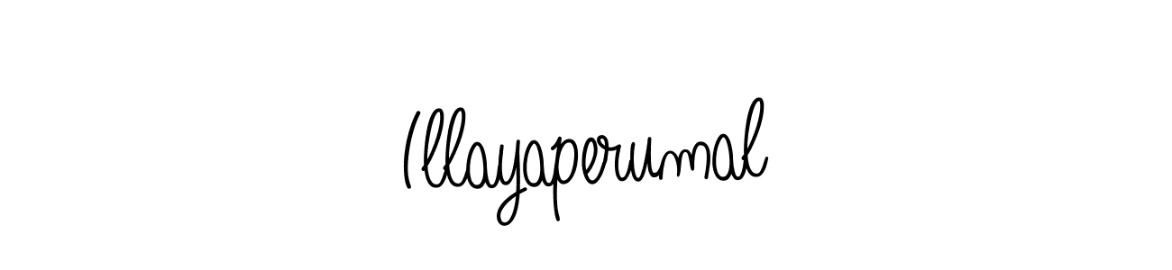 Design your own signature with our free online signature maker. With this signature software, you can create a handwritten (Angelique-Rose-font-FFP) signature for name Illayaperumal. Illayaperumal signature style 5 images and pictures png