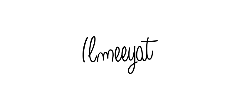 How to make Ilmeeyat signature? Angelique-Rose-font-FFP is a professional autograph style. Create handwritten signature for Ilmeeyat name. Ilmeeyat signature style 5 images and pictures png