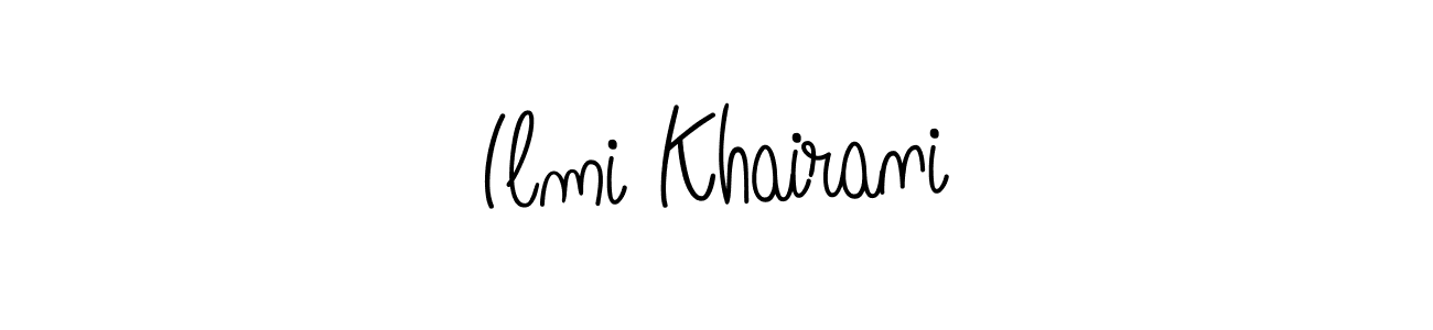 Also we have Ilmi Khairani name is the best signature style. Create professional handwritten signature collection using Angelique-Rose-font-FFP autograph style. Ilmi Khairani signature style 5 images and pictures png