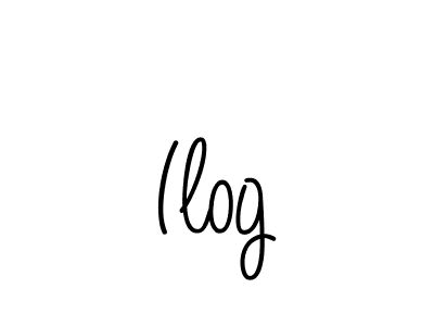 Ilog stylish signature style. Best Handwritten Sign (Angelique-Rose-font-FFP) for my name. Handwritten Signature Collection Ideas for my name Ilog. Ilog signature style 5 images and pictures png