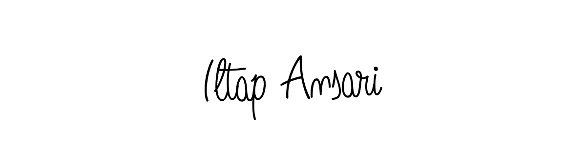 Once you've used our free online signature maker to create your best signature Angelique-Rose-font-FFP style, it's time to enjoy all of the benefits that Iltap Ansari name signing documents. Iltap Ansari signature style 5 images and pictures png
