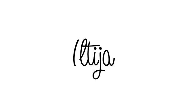 if you are searching for the best signature style for your name Iltija. so please give up your signature search. here we have designed multiple signature styles  using Angelique-Rose-font-FFP. Iltija signature style 5 images and pictures png