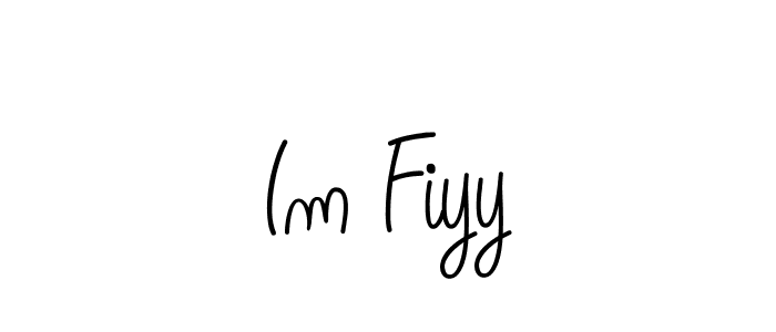 Check out images of Autograph of Im Fiyy name. Actor Im Fiyy Signature Style. Angelique-Rose-font-FFP is a professional sign style online. Im Fiyy signature style 5 images and pictures png