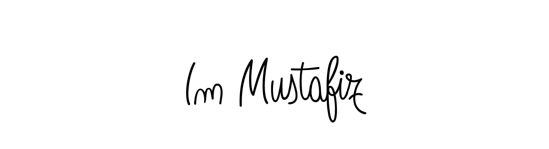 if you are searching for the best signature style for your name Im Mustafiz. so please give up your signature search. here we have designed multiple signature styles  using Angelique-Rose-font-FFP. Im Mustafiz signature style 5 images and pictures png