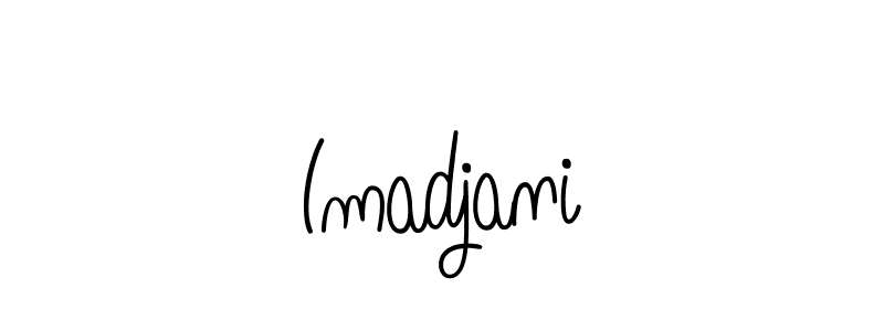 Design your own signature with our free online signature maker. With this signature software, you can create a handwritten (Angelique-Rose-font-FFP) signature for name Imadjani. Imadjani signature style 5 images and pictures png