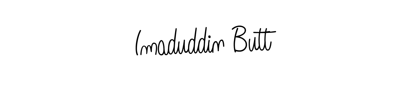 You can use this online signature creator to create a handwritten signature for the name Imaduddin Butt. This is the best online autograph maker. Imaduddin Butt signature style 5 images and pictures png