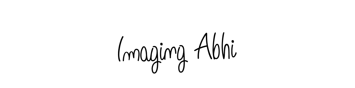 Once you've used our free online signature maker to create your best signature Angelique-Rose-font-FFP style, it's time to enjoy all of the benefits that Imaging Abhi name signing documents. Imaging Abhi signature style 5 images and pictures png