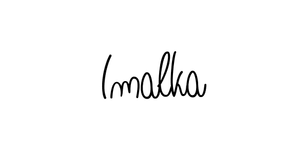 It looks lik you need a new signature style for name Imalka. Design unique handwritten (Angelique-Rose-font-FFP) signature with our free signature maker in just a few clicks. Imalka signature style 5 images and pictures png