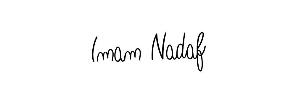 Make a beautiful signature design for name Imam Nadaf. Use this online signature maker to create a handwritten signature for free. Imam Nadaf signature style 5 images and pictures png