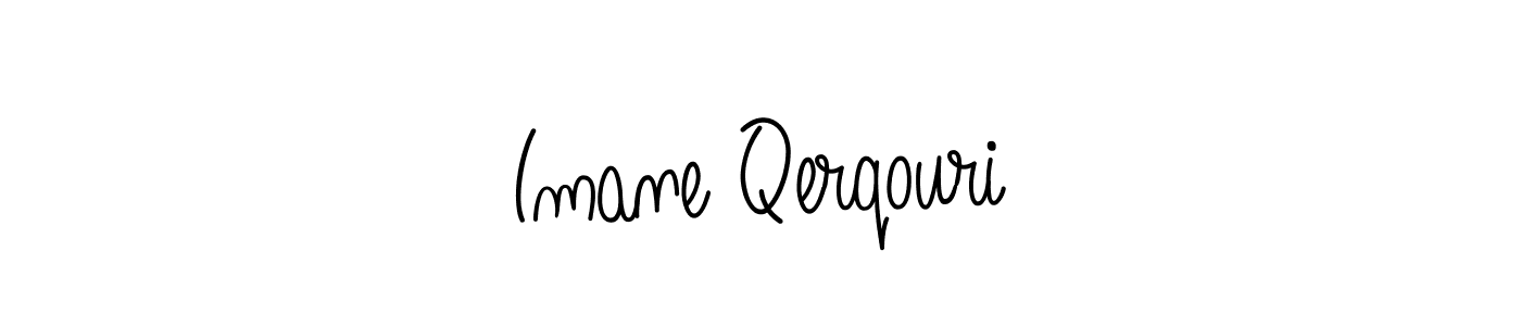 It looks lik you need a new signature style for name Imane Qerqouri. Design unique handwritten (Angelique-Rose-font-FFP) signature with our free signature maker in just a few clicks. Imane Qerqouri signature style 5 images and pictures png