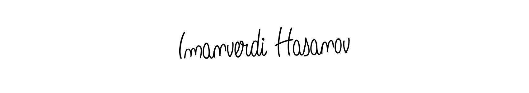 This is the best signature style for the Imanverdi Hasanov name. Also you like these signature font (Angelique-Rose-font-FFP). Mix name signature. Imanverdi Hasanov signature style 5 images and pictures png