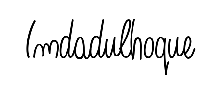 A stylish, flowing autograph style designed for name Imdadulhoque using Angelique-Rose-font-FFP typography. Perfect for digital creative projects. Imdadulhoque signature style 5 images and pictures png
