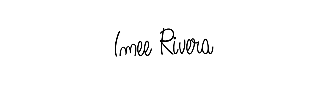 Best and Professional Signature Style for Imee Rivera. Angelique-Rose-font-FFP Best Signature Style Collection. Imee Rivera signature style 5 images and pictures png