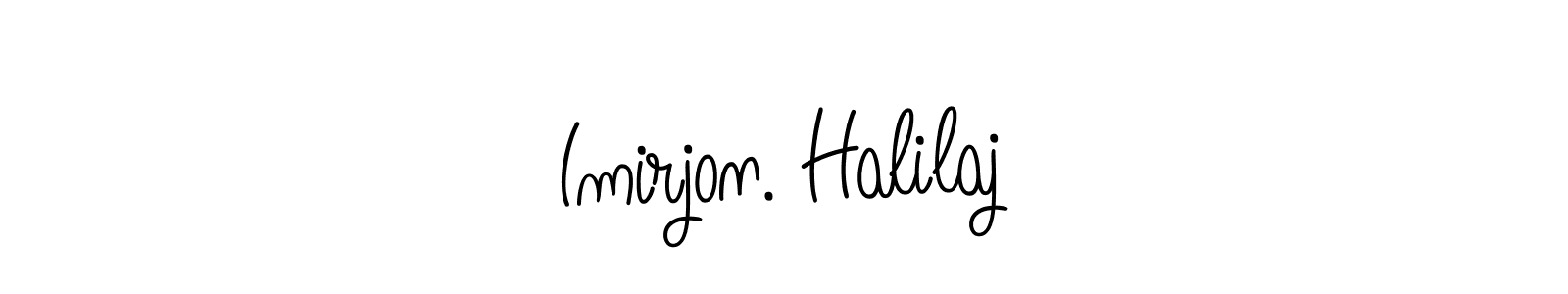 How to make Imirjon. Halilaj name signature. Use Angelique-Rose-font-FFP style for creating short signs online. This is the latest handwritten sign. Imirjon. Halilaj signature style 5 images and pictures png