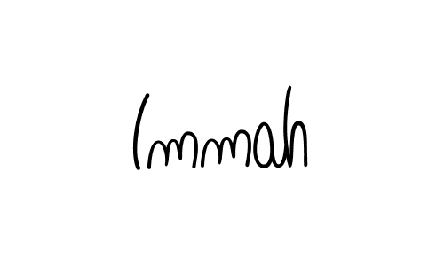 Make a short Immah signature style. Manage your documents anywhere anytime using Angelique-Rose-font-FFP. Create and add eSignatures, submit forms, share and send files easily. Immah signature style 5 images and pictures png