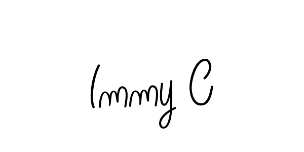 Check out images of Autograph of Immy C name. Actor Immy C Signature Style. Angelique-Rose-font-FFP is a professional sign style online. Immy C signature style 5 images and pictures png