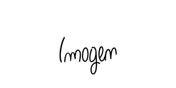 Design your own signature with our free online signature maker. With this signature software, you can create a handwritten (Angelique-Rose-font-FFP) signature for name Imogen. Imogen signature style 5 images and pictures png