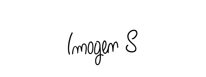 Angelique-Rose-font-FFP is a professional signature style that is perfect for those who want to add a touch of class to their signature. It is also a great choice for those who want to make their signature more unique. Get Imogen S name to fancy signature for free. Imogen S signature style 5 images and pictures png