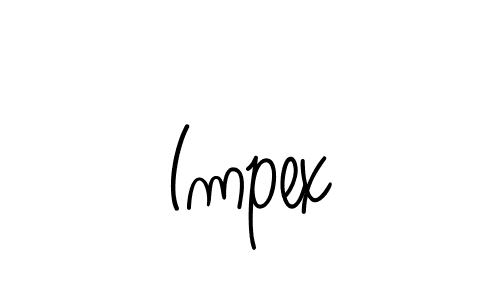 How to Draw Impex signature style? Angelique-Rose-font-FFP is a latest design signature styles for name Impex. Impex signature style 5 images and pictures png