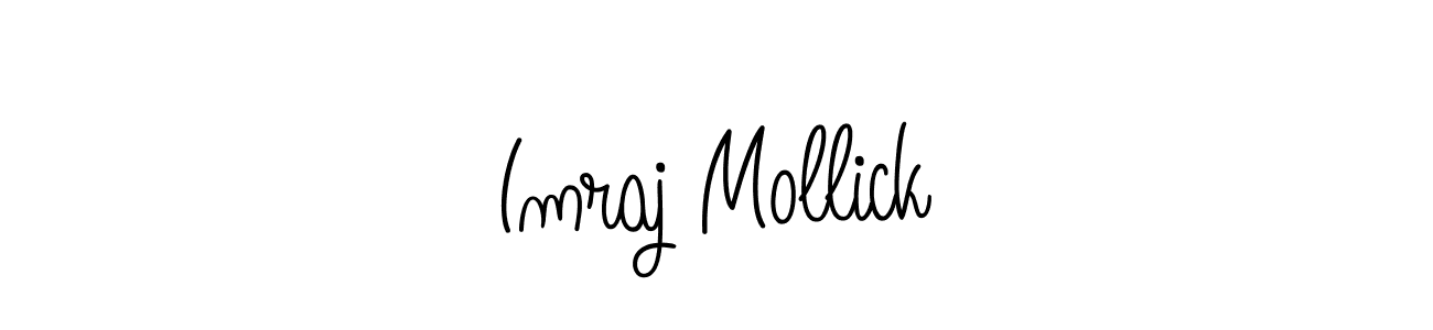 This is the best signature style for the Imraj Mollick name. Also you like these signature font (Angelique-Rose-font-FFP). Mix name signature. Imraj Mollick signature style 5 images and pictures png