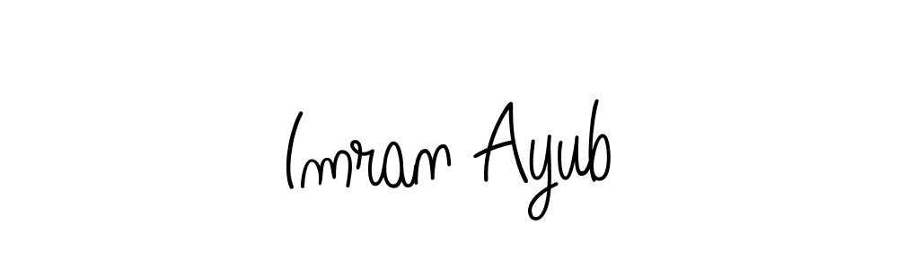 Here are the top 10 professional signature styles for the name Imran Ayub. These are the best autograph styles you can use for your name. Imran Ayub signature style 5 images and pictures png