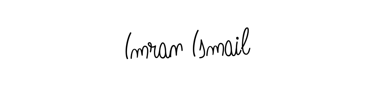 How to Draw Imran Ismail signature style? Angelique-Rose-font-FFP is a latest design signature styles for name Imran Ismail. Imran Ismail signature style 5 images and pictures png